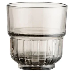 Leen Bakker Waterglas Quinn - bruin - 240 ml