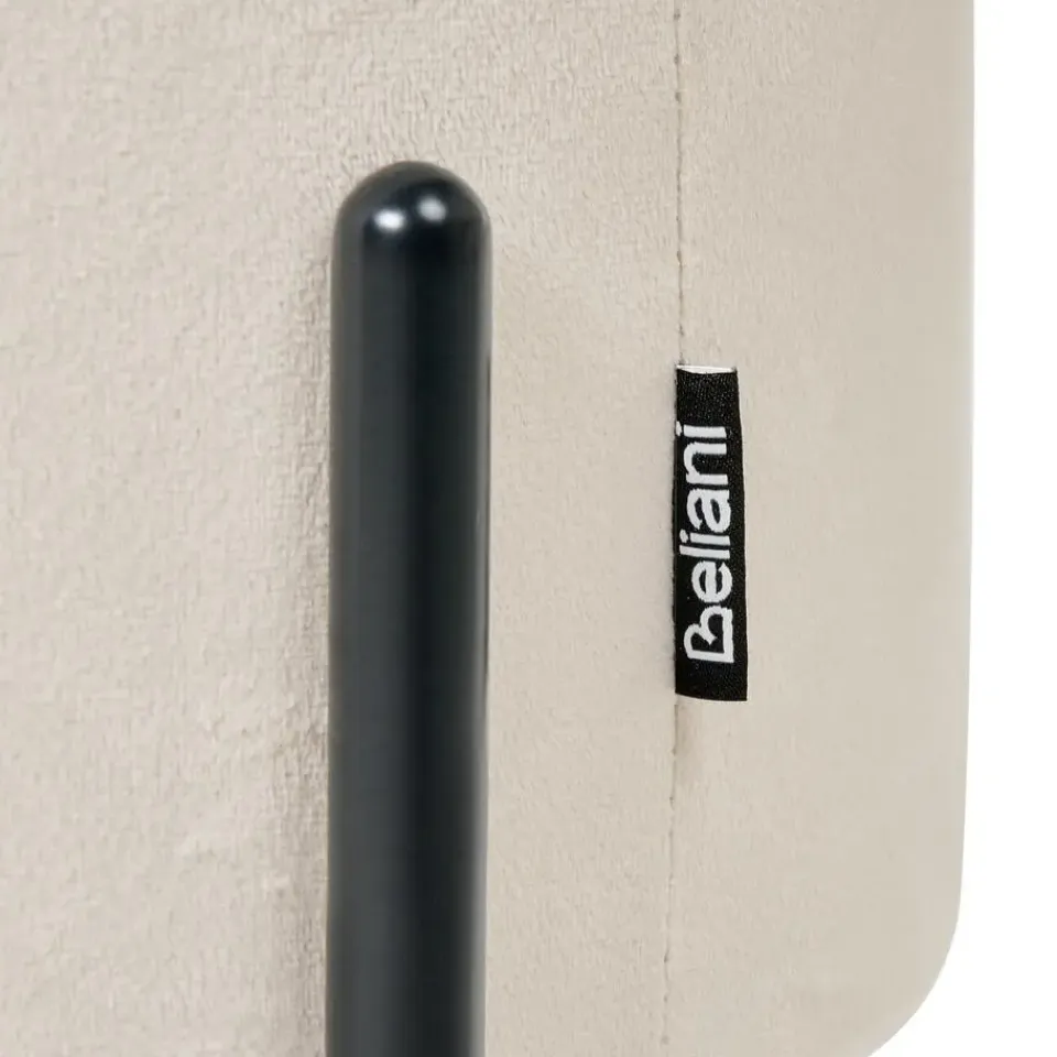 Leen Bakker WENONA - Opbergpoef - Lichtbeige - Fluweel Online