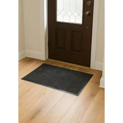 Wicotex Deurmat - droogloopmat - antraciet grijs - 60 x 80 cm Clearance