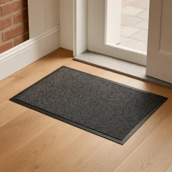 Wicotex Deurmat Moorea - droogloopmat - antraciet grijs - 60x40cm New