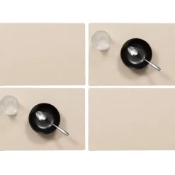 Wicotex Placemat Plain - luxe - beige - 43 x 30 cm New