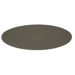 Wicotex Placemats Uni - donker grijs - rond 38cm - Teflon coating New