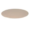 Wicotex Placemats Uni - taupe - rond 38 cm - Teflon coating Clearance