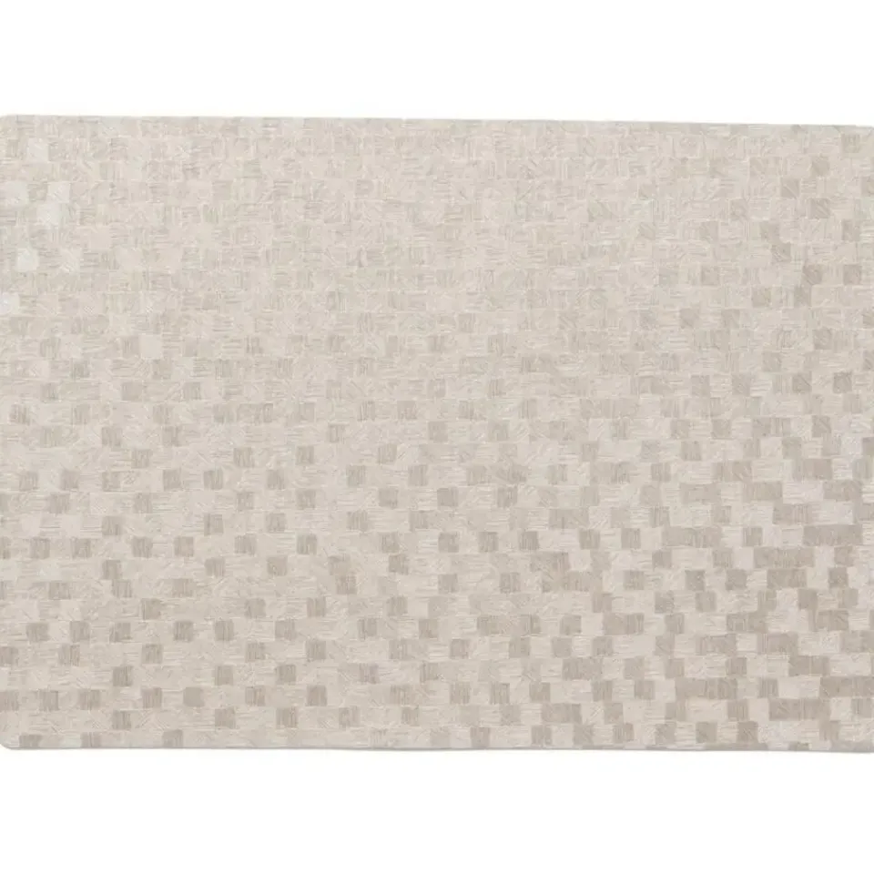 Wicotex tafel placemats Stones - 4x - PVC - taupe - 30 x 43 cm Best