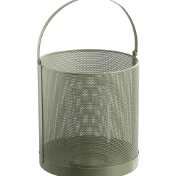 Leen Bakker Windlicht Malaga - groen - 24xØ23 cm Clearance