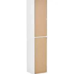 Leen Bakker WINNIPEG - Boekenkast 4 planken - Wit - Vezelplaat Sale