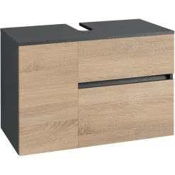 Loft24 Wisla - Badmeubel 80 cm 1-lade, 1 klep, 1 deur spaanplaat Outlet
