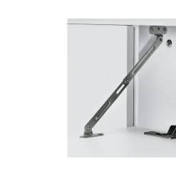 Loft24 Wisla - Badmeubel 80 cm 1-lade, 1 klep, 1 deur wit spaanplaat Hot