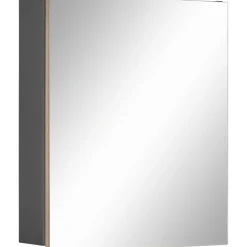 Loft24 Wisla - Hangkast met spiegeldeur in antraciet Best