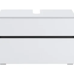 Loft24 Wisla - Onderkast 80 cm met 1 lade + 1 klep in witte spaanplaat Online