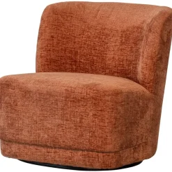 WOOOD Atty Draaifauteuil - Polyester - Bloesem - 75x74x65 Discount