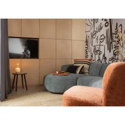 WOOOD Atty Draaifauteuil - Polyester - Bloesem - 75x74x65 Discount