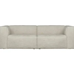 WOOOD Bean 3,5-Zits Bank - Melange - Naturel - 73x242x96 Sale