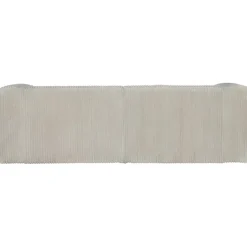 WOOOD Bean 3,5-Zits Bank - Ribstof - Naturel - 73x242x96 Online