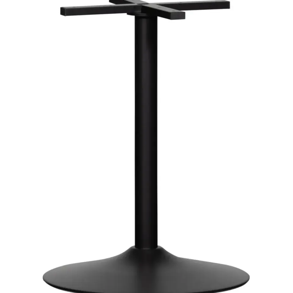 WOOOD Bistro Ronde Buisvoet - Metaal - Zwart - 72x54x54 Online