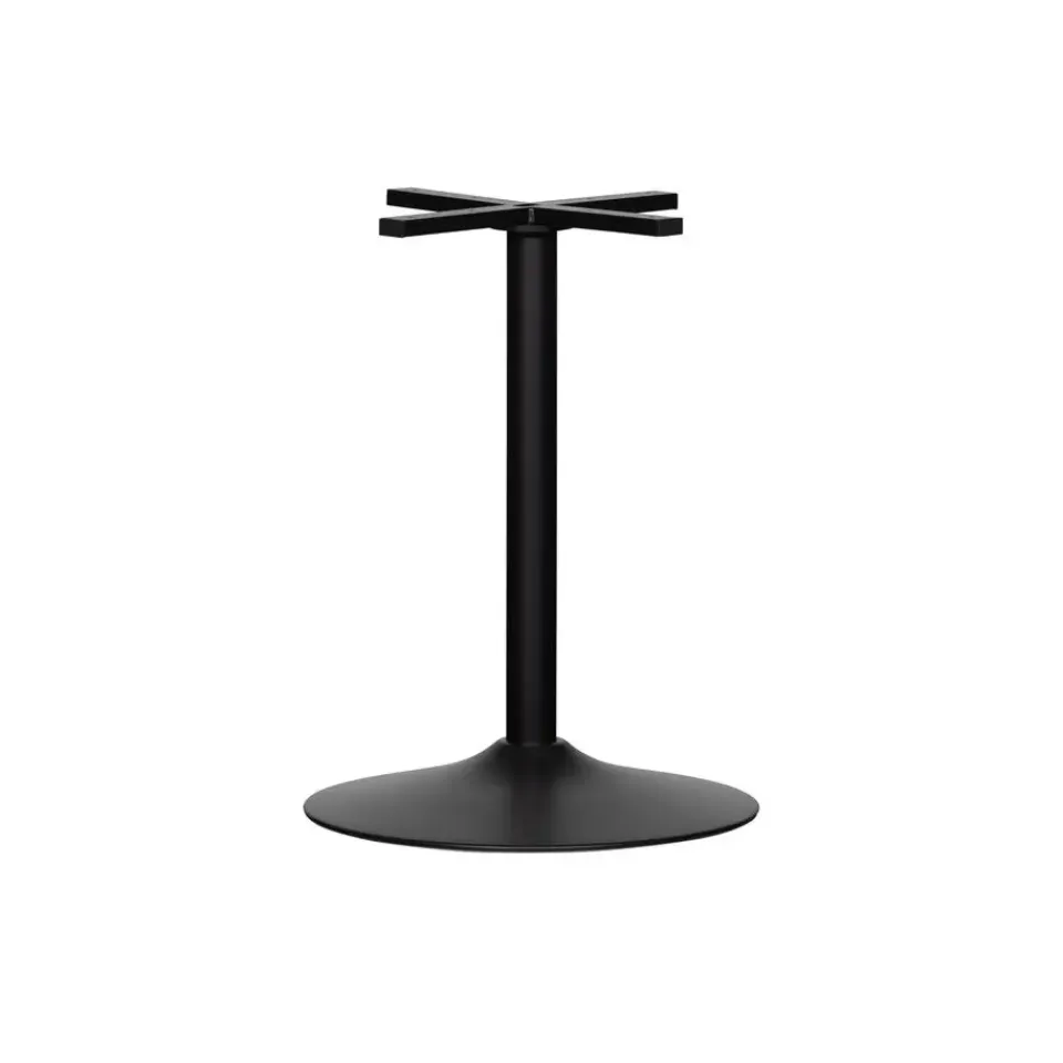 WOOOD Bistro Ronde Buisvoet - Metaal - Zwart - 72x54x54 Online