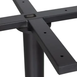 WOOOD Bistro Ronde Buisvoet - Metaal - Zwart - 72x54x54 Online