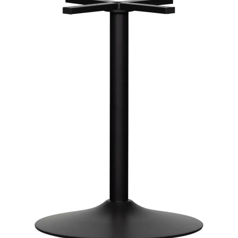 WOOOD Bistro Ronde Buisvoet - Metaal - Zwart - 72x54x54 Online