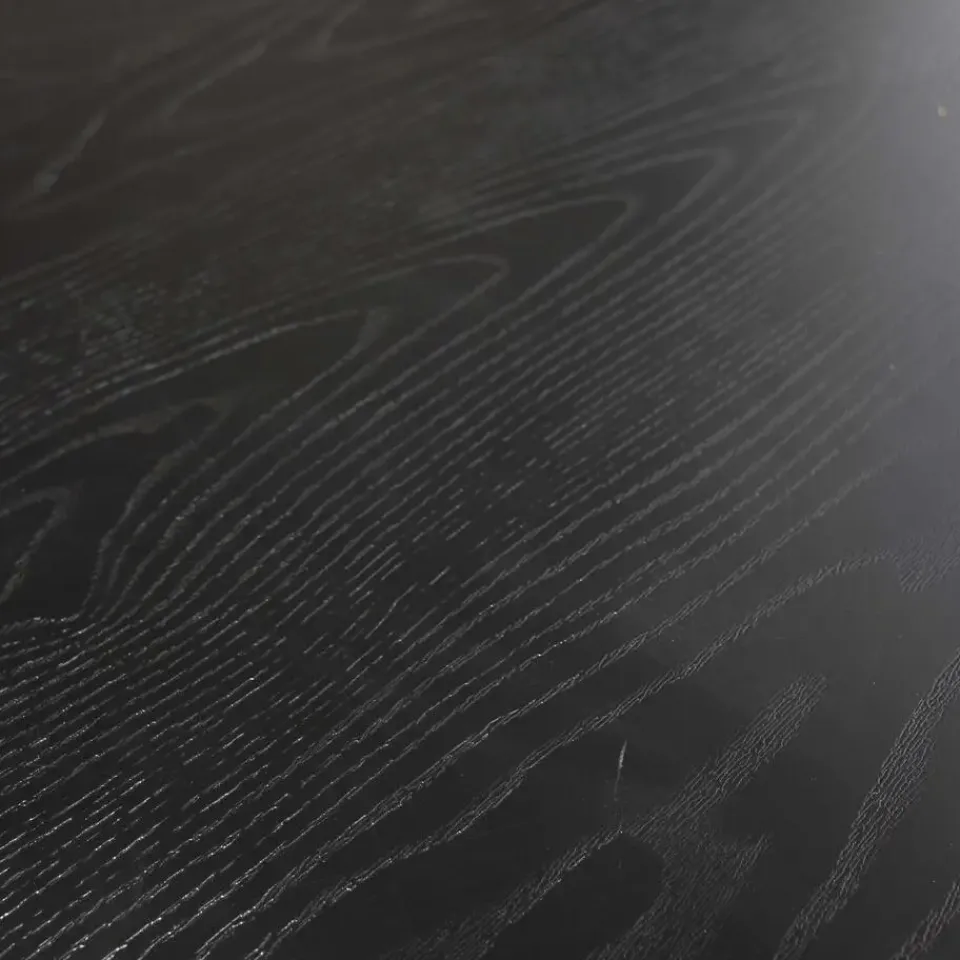 WOOOD Bruno Eettafel Rond - Mdf - Zwart - 75xØ120 Online