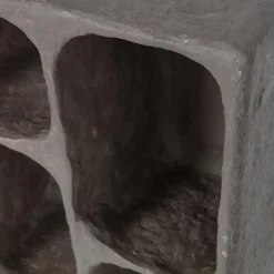 WOOOD Clay Wandkastje - Papier Mache - Grijs - 70x45x23 Online