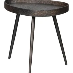 WOOOD Crude Bijzettafels - Zink - Antique Bronze - 39x71x52 Outlet