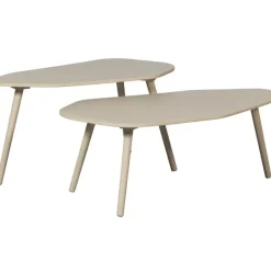 WOOOD Davina Bijzettafels - MDF - Dust - 40x90x50 Sale