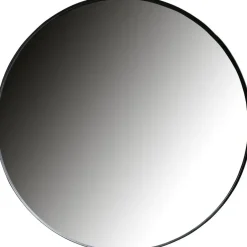 WOOOD Doutzen Spiegel - Metaal - Zwart - 115x115x5 Outlet