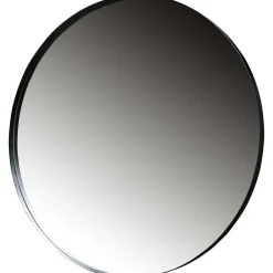 WOOOD Doutzen Spiegel - Metaal - Zwart - 115x115x5 Outlet