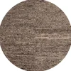 WOOOD Efia Vloerkleed Rond - Wol - Bruin Melange - Ø200 cm Clearance