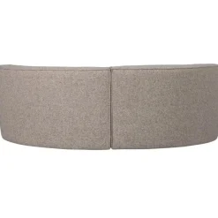 WOOOD Europa 4-Zits Eetbank - Polyester - Zand - 85x372x93 Outlet