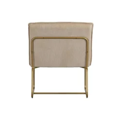 WOOOD Fie Fauteuil - Ribstof - Zand - 77x64x71 Discount