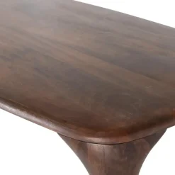 WOOOD Fiore Eettafel - Mango Hout - Walnoot - 76x190x95 Hot