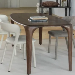 WOOOD Fiore Eettafel - Mango Hout - Walnoot - 76x190x95 Hot