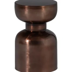 WOOOD Frits Bijzettafel - Metaal - Brons - 47x30x30 Best