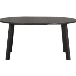WOOOD Lange Jan Uitschuifbare Eettafel - Eiken - Zwart - 75x120x120 Hot