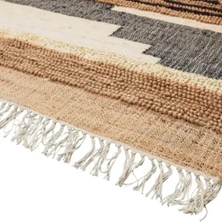 BePureHome WOOOD Liberal Vloerkleed - Jute/Katoen - Melange - 1x170x240 Best