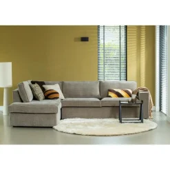 BePureHome WOOOD Loft Vloerlamp - Metaal/Bouclé - Naturel - 130xØ30 cm Online