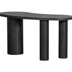 WOOOD Maan Organisch Sidetable/Bureau - MDF - Bruin - 75x150x70cm Outlet