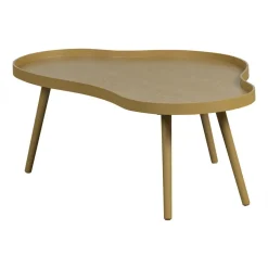 WOOOD Mae Bijzettafel - Grenen/MDF - Alpaca - 35x100x58 New