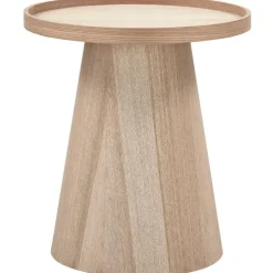 WOOOD Maud Bijzettafel - Hout - Naturel - 50x45x45 Outlet