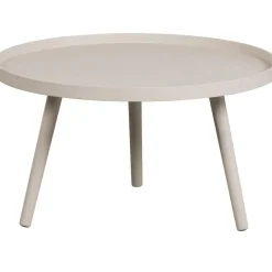 WOOOD Mesa Bijzettafel L - Hout - Antique Beige - 34x60x60 Best