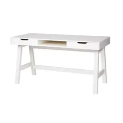 WOOOD Nikki Bureau - Grenenhout - Wit - 75x140x62 New