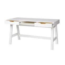 WOOOD Nikki Bureau - Grenenhout - Wit - 75x140x62 New