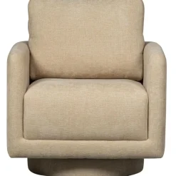 WOOOD Oscar Draaifauteuil - Chenille - Naturel - 64x78x79 Online