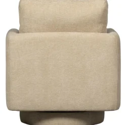 WOOOD Oscar Draaifauteuil - Chenille - Naturel - 64x78x79 Online