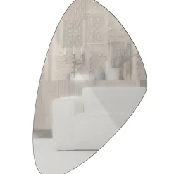 WOOOD Philou Spiegel - Glas/Metaal - Zwart - 80x50x0,5 Sale