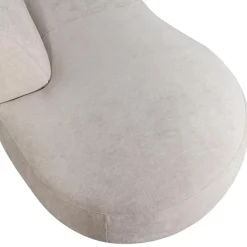 WOOOD Polly Bank Links- Polyester - Zand - 71x353x150/245 Clearance