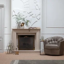 BePureHome WOOOD Position Bijzettafel - Metaal - Antique Brass - 64x26x26 New