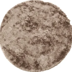 WOOOD Praline Vloerkleed - Nougat - 1x200x200