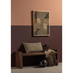 BePureHome WOOOD Prop Bankje - Hout - Warm Bruin - 40x120x45 New